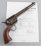 Colt Single Action Army made in 1883.  The Colt Archive letter confirms this Colt SAA, serial number