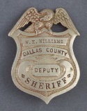 Shield Badge with full eagle crest,  