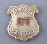 Early shield Badge, 