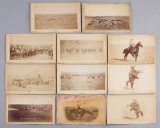 Collection of 11 vintage Photographs, marked C.D. Kirkland, Cheyenne, Wyoming, famous photographer o