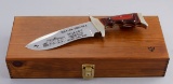 Cased Commemorative under water Knife by Wenoka titled 