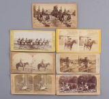 Collection of seven vintage Viewer Cards by early Photographers to include: William H. Rau, sold onl