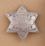 6 point star Badge,  