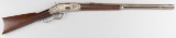 Antique Winchester, Model 1873, Lever Action Rifle,  32 W.C.F. cal., marked on elevator and barrel S