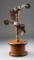 Custom, quarter sawn oak pedestal, Spur Display Stand, 18