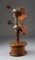 Custom, quarter sawn oak pedestal, Spur Display Stand, 18