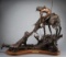 Magnificent Western Bronze by noted California artist Maher Morcos (born 1946), titled 