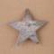 Early 5-point star Badge, City Marshal, Ellinwood, Kansas, 2