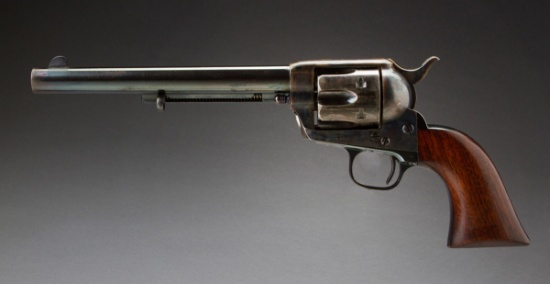 Very high condition antique Colt, Single Action Army Revolver made in 1877.  Serial number 38835 is