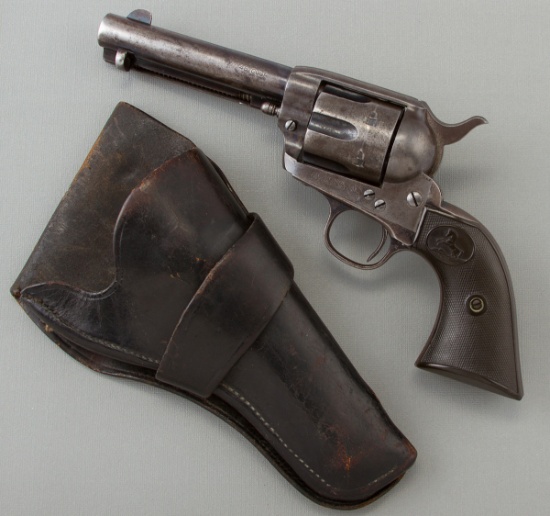 Extremely scarce Wells Fargo & Co. Colt Single Action Army Revolver.  This is a highly desirable Col