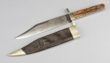 Knife with ricasso marked 