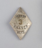 Scarce, Austin Police Dept. #3, Badge, 4