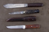 This  consists of three Knives:  (1) Knife is 11