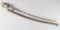 Model 1822, French Cavalry Saber with iron sheath, has brass D-Guard with 