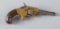 Early brass frame Remington, Six Shot Pocket Revolver, .22 Caliber, SN 16986, 2 1/2