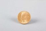 1912, Indian Head $10.00 Gold Piece, very good condition.