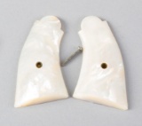 Fine pair of Mother of Pearl Grips for a Smith & Wesson Revolver.