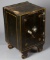 Antique iron Safe, once owned by the Bert's, Bushnell & Co., Agents, Watertown, N.Y. Made by Herring