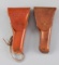 Pair of very scarce U.S. marked, WWII Era, Flap Holsters made by Boyt Harness Co., one is dated 942