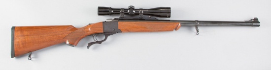 Ruger, No.1, Single Shot, Rolling Block Rifle, .216 RIGBY Caliber, SN 133-36106, 24" barrel, blue fi