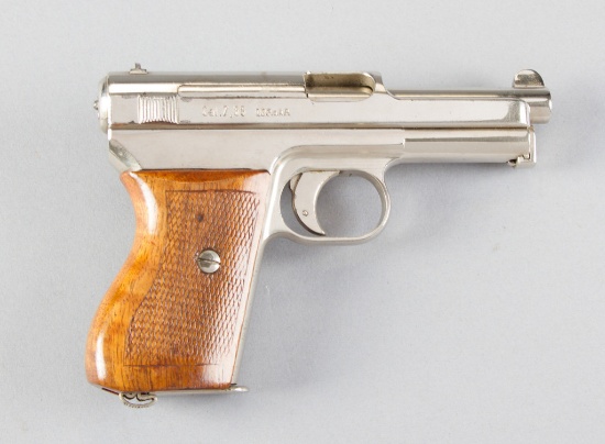 Mauser, Model 1934, Semi-Automatic Pistol, 7.65 MM (.32 ACP) Caliber, SN 578797, 3 3/8" barrel, Bann