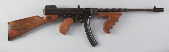 Thompson, Semi-Automatic Carbine, Model of 1927 A-3, .22 LR Caliber, SN T4893, 18" barrel, matte fin