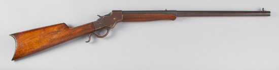Stevens, Rolling Block Rifle, Model 44 1/2, .22 LR Caliber, SN 64930, 24" barrel, half round / half