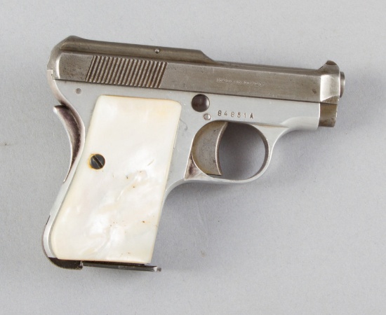 Beretta, Model 1953, Semi-Automatic Pistol, 6.35 Caliber, SN 84851A, 2 1/2" barrel, overall good con