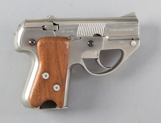 American Derringer, Model LM4, Semi-Automatic Pistol, .45 ACP Caliber, SN 553, 4" barrel, stainless