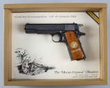 Factory engraved Colt WWI Commemorative, Model 1911, Semi-Automatic Pistol, .45 ACP Caliber, SN 5149