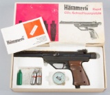 Hammerli, Rapid Model, Co2 Pellet Pistol, SN 00709, made in Germany, .177 Caliber, sold in original