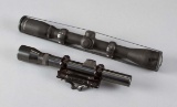Two Rifle Scopes to include:  Burris 6x Fullfield SN 202722, complete with lens cover;  Weaver K2.5-