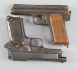 This  consists of two Pistol:  Jo Lo AR (Eibar Spain), Model 1924. Semi-Automatic Pistol, 7.65 MM (.