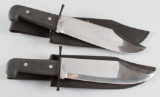 Two new Winchester Clip Point Bowie Knives, both have 9 1/4