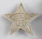 Marshal McLouth Badge, 5-point star, 2 1/8