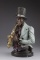 Life like Bronze, Sax Player, by A. Matthews, #20 of 88, 18