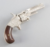Antique Marlin, Vest Revolver, 7-shot, .22 Caliber, SN 2742, top of barrel is marked 