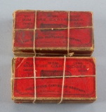 Two Boxes of .38 RF Caliber Cartridges:  One box is .38 Long, appears to be unopened;  One box is .3