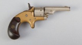 Antique Colt, Open Top Pocket Model Revolver, manufactured 1871-1877, .22 RF Caliber, SN 22152, 7-sh