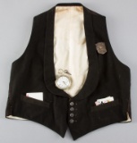 Vintage, wool Gamblers Vest with two outside pockets and button front, very good condition.  Will be