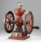 The most desirable size, antique cast iron Coffee Grinder, manufactured by Charles Parker Co., Merid