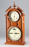 Antique Ithaca, double dial Parlor Clock, manufactured by 