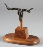 Custom, Steer head Pistol Stand, 7