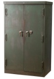 Globe, double door metal Gun Storage, with combination dial front, 63