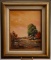 From the late Alva Stem Collection, original oil on board by the late artist A. Kelly Pruitt, (1924-