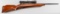 Custom Mauser Sporting Rifle, Bolt Action, built on a German large ring Model 98 Action, SN 8158, 22