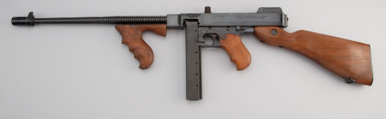 Auto Ordnance, Model 1927-A1, Semi-Automatic Rifle, .45 ACP caliber, SN KA7457, 19 1/2" barrel, waln