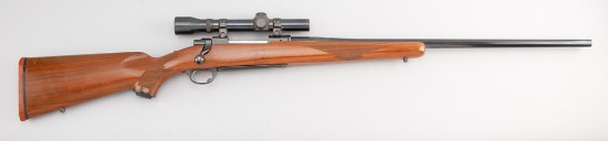 Custom Ruger, Model M77, barrel is marked by Shilen, .35 Brown Whelen caliber by Fred Derf Barnes, S