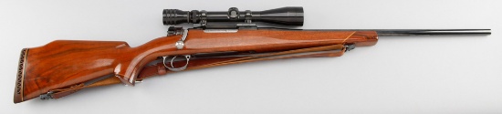 Custom Mauser Sporting Rifle, Bolt Action, built on a German large ring Model 98 Action, SN 8158, 22