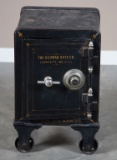 Small size antique Floor Model Safe, made by 